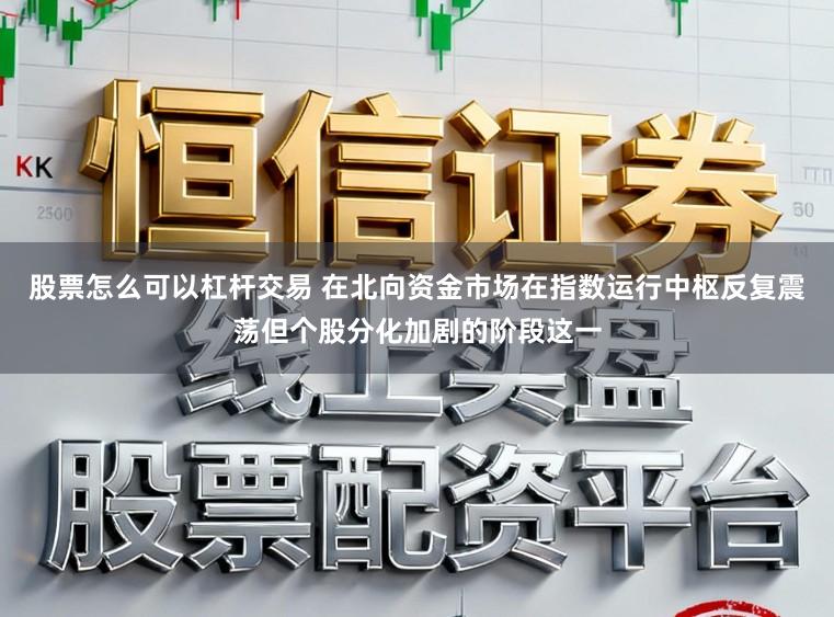 股票怎么可以杠杆交易 在北向资金市场在指数运行中枢反复震荡但个股分化加剧的阶段这一