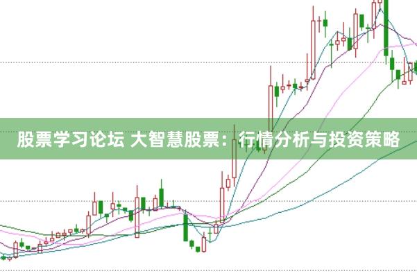 股票学习论坛 大智慧股票:行情分析与投资策略