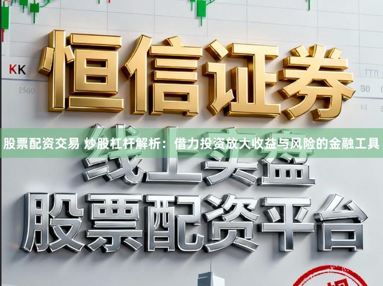 股票配资交易 炒股杠杆解析：借力投资放大收益与风险的金融工具